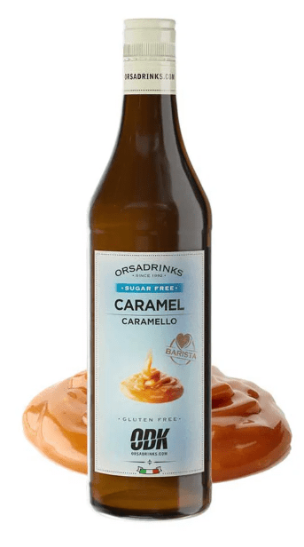 Syrup ODK Caramelo Libre de Azúcar (Caramel Sugar Free) 750 Ml