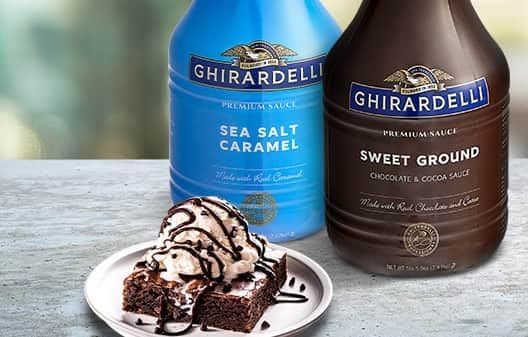Salsa Premium 2,47 Kg Ghirardelli Caramelo Salado
