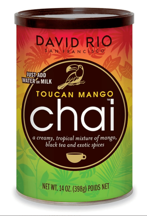 Chai Instantáneo Té Negro con Mango (Toucan Mango) Tarro 398gr