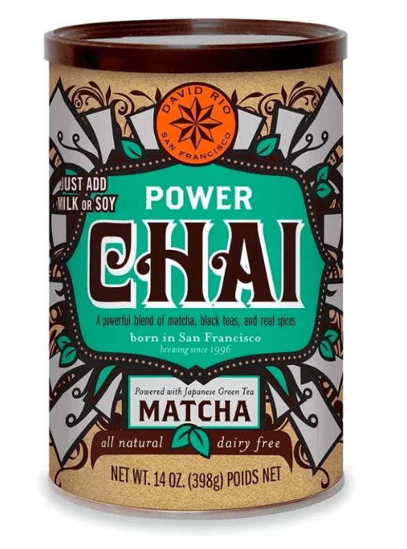 Chai Instantáneo Té Negro con Matcha (Power Chai Matcha) Tarro 398gr