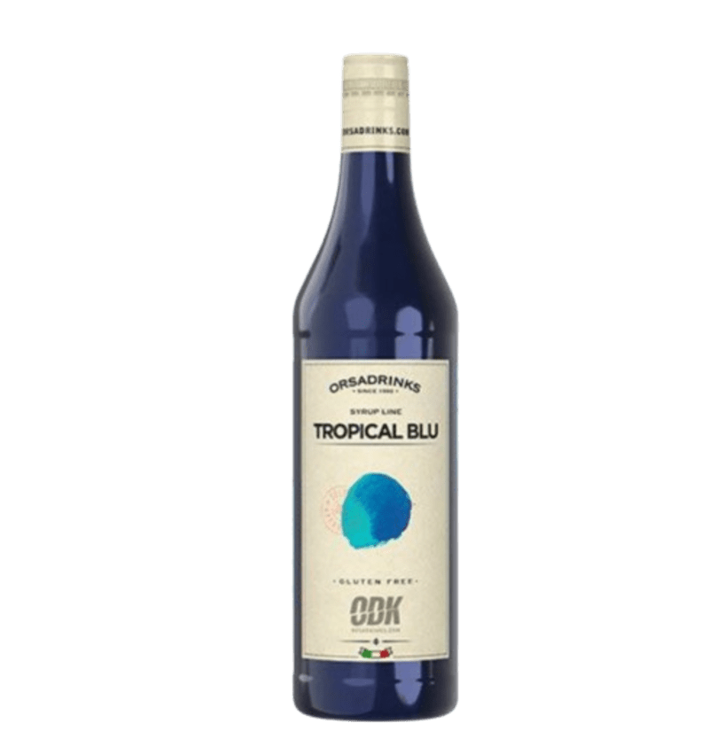 Syrup ODK Azúl Tropical (Tropical Blue) 750 Ml
