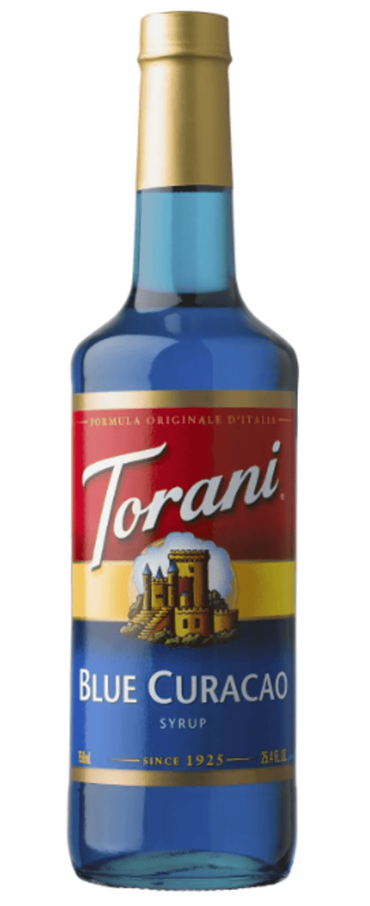 Syrup Torani Azúl Curacao (Blue Curacao) 750 Ml
