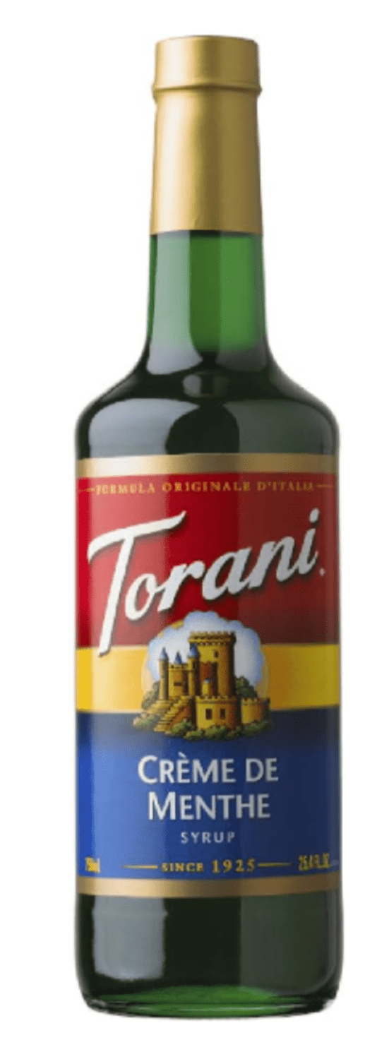 Syrup Torani Crema de Menta (Creme de Menthe) 750 Ml